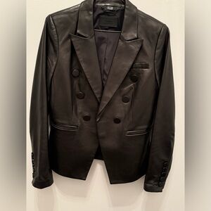 Rudsak leather blazer
